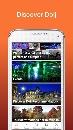 Android application Discover Dolj App screenshort
