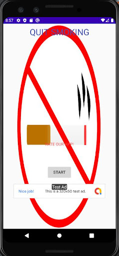 Android application Quit Smoking screenshort