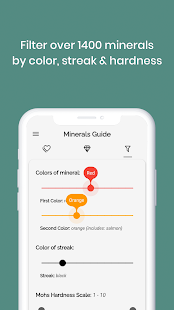 Minerals Guide (+ Identifier) ​​Skärmdump