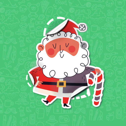 Christmas Stickers WASticker logo