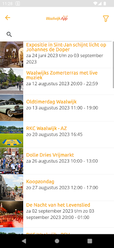 WaalwijkApp Screen 3