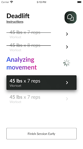 EvenLift Screen 2