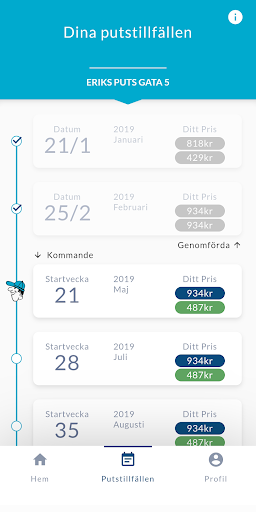 Android application Eriks Fönsterputs i Sverige AB screenshort