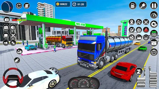 Oil Tanker Truck Games 2023 3D