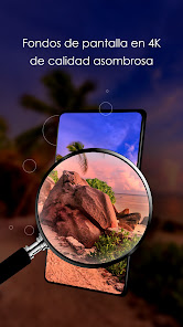 Captura de Pantalla 4 Fondos de pantalla con playas android
