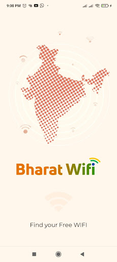 Android application Bharat Wifi screenshort