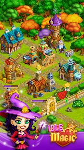Idle Magic -  Click Away City Screenshot