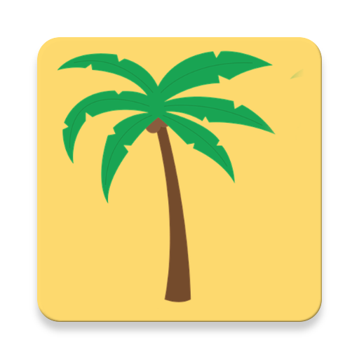 Tropical & summer stickers logo
