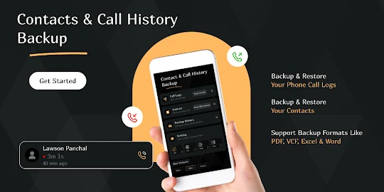 Contacts & Call History Backup