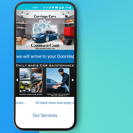 Android application Carriage Care screenshort
