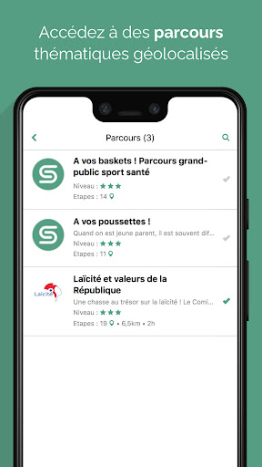 Android application Thema Sport screenshort