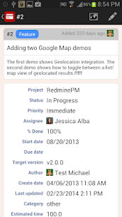 RedminePM – Redmine Client App 2