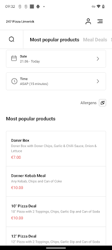 247 Pizza Limerick Screen 3