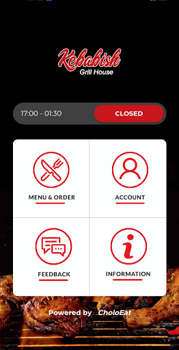 Android application Kebabish Grill House screenshort