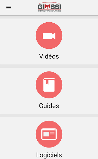 Android application Sécurité incendie gimssi screenshort