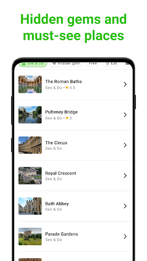 Bath Audio Guide by SmartGuide Screen 3