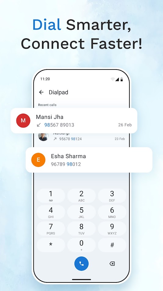 #4. Contacts (Android) De: Smart Phone Call App