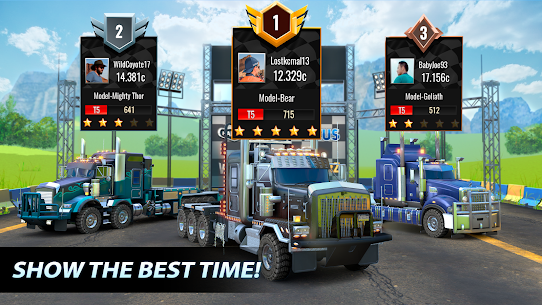 Big Rig Racing Truck drag race Mod Apk Download 4