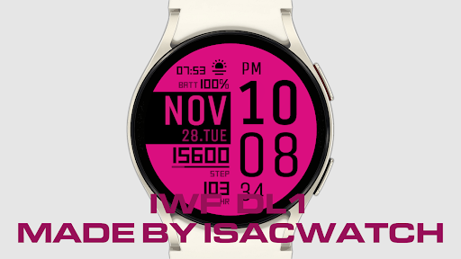 Android application IWF DL1 watch face screenshort