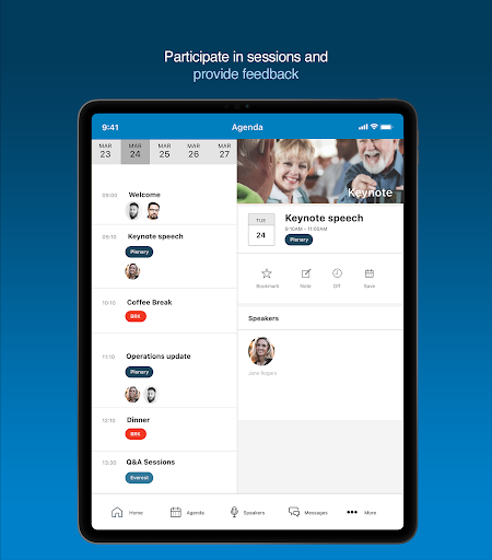 Screenshot of Sonova Events