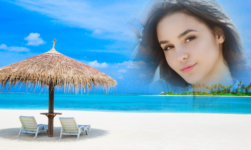 Android application Beach Photo Frames screenshort