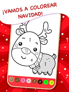 Screenshot 9 Libro de colorear de Navidad p android
