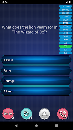 Millionaire Trivia Quiz