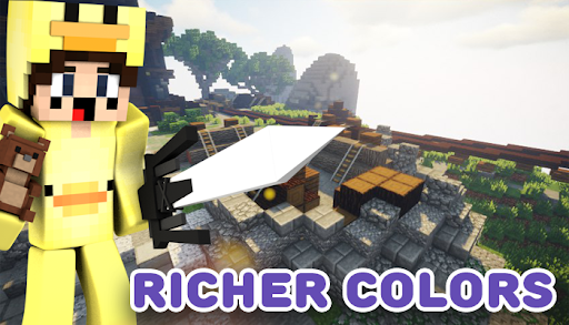 Android application Incredible Shader Mod for MCPE screenshort
