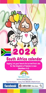 2024 South Africa Calendar