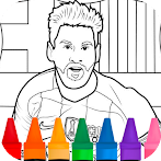 Football Players : Coloring