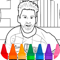 Football Players : Coloring