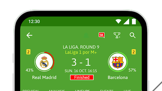 BeSoccer MOD APK v5.3.8 (Subscribed + Ad-free) Download Gallery 2
