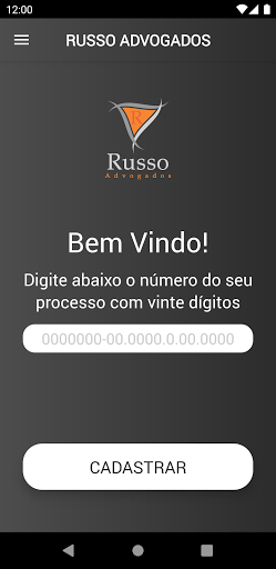 Android application Russo Advogados screenshort