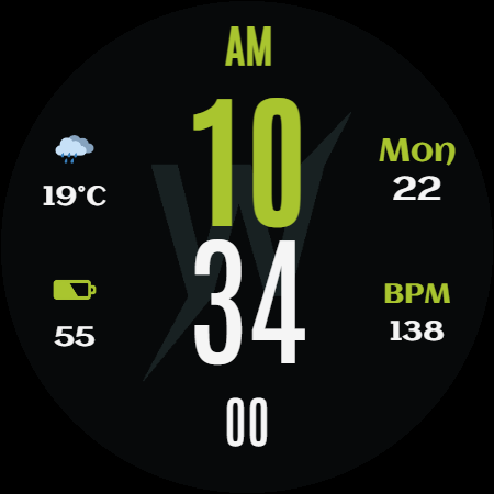 Vital Balance - watch face