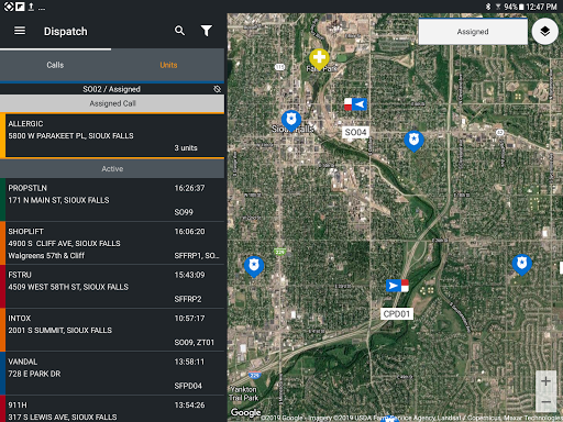 CentralSquare Field Ops Screen 2