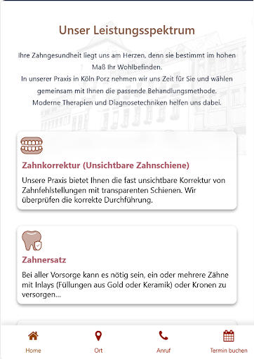 Zahnarztpraxis am Rathaus