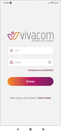 Android application Vivacom screenshort