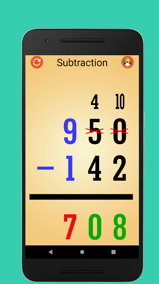 #3. Easy Math Learning (Android) 게시자: ACKAD Developer.
