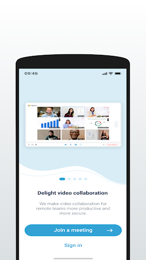 Android application CollabNow screenshort