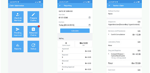 Claims submission (Sandbox)