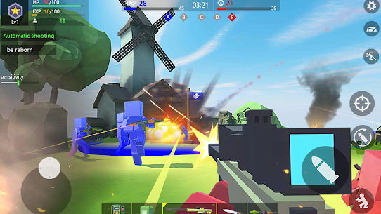 تحميل لعبة Pixel Shooter: Combat FPS مهكرة وكاملة 2023 1