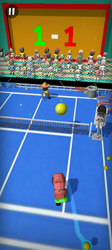Android application Tennis Ball screenshort