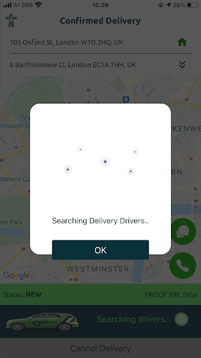 On Demand Delivery demo