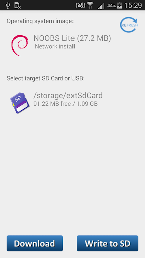 Pi SD Card Imager Screen 2