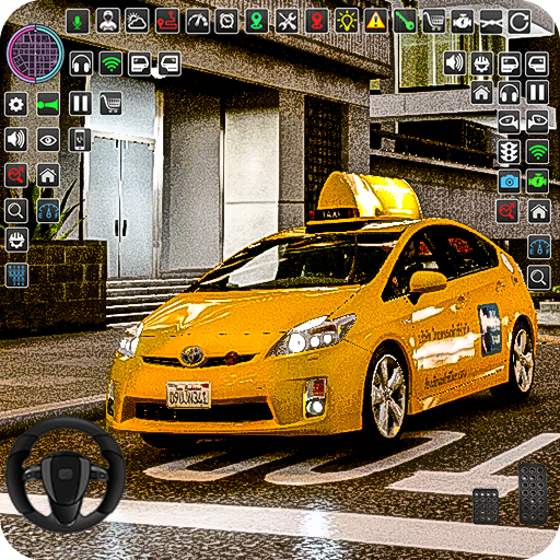 Driving Indian Taxi Simulator logo