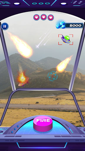 AR Spaceship Shooting Games Screen 3