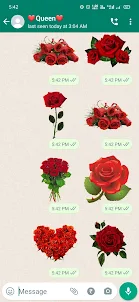 WASticker: Love Roses Stickers