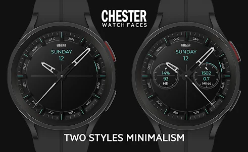 Chester Modern watch face