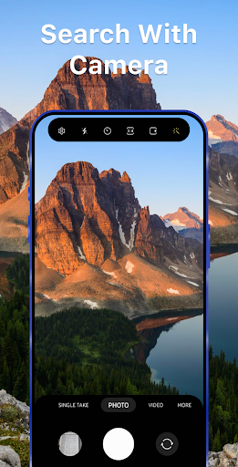 Android application Reverse Lens for Image Search screenshort