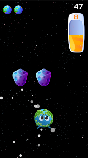Android application Planet Dodge! screenshort